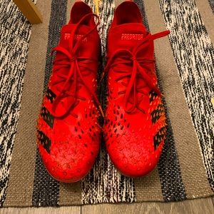 Adidas Predator Freak .1 Low top FG Red/Black